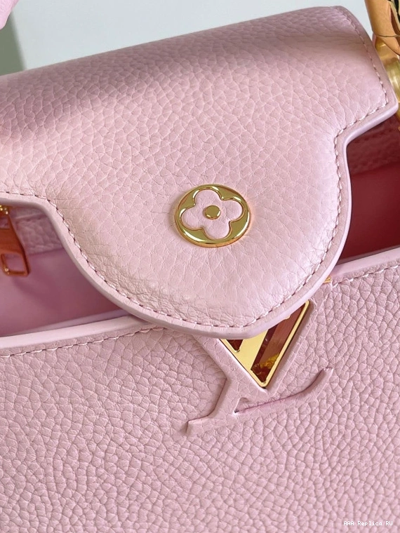 Aaa replica ru VUITTON CAPUCINES BB LOUIS 0726